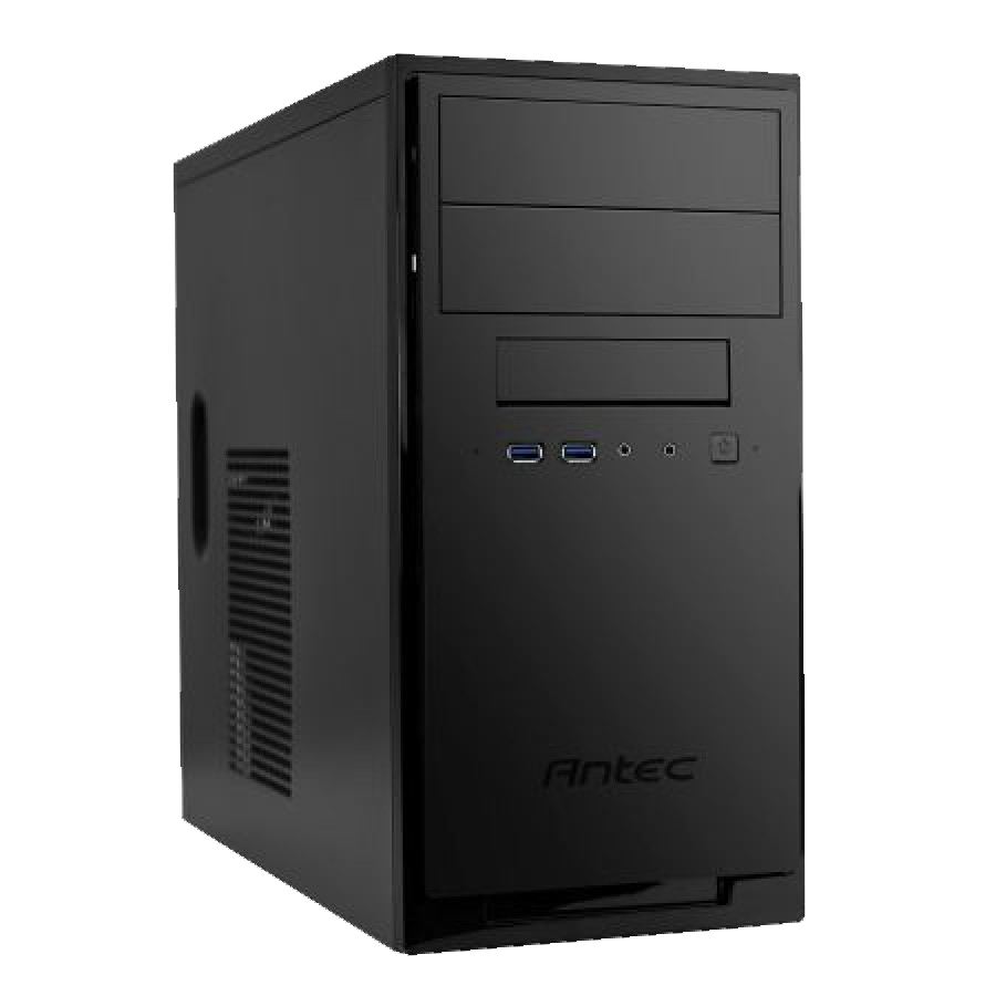 Antec NSK3100 Micro ATX Case, No PSU, USB 3.0, 1 x Fan, Matte Black