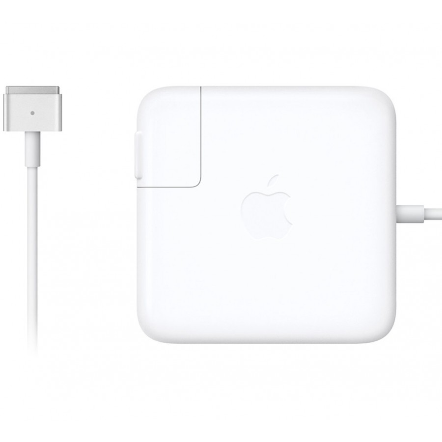 Refurbished Genuine Apple Macbook Pro Retina 60-Watts (A1425) Magsafe 2 Power Adapter, A - White