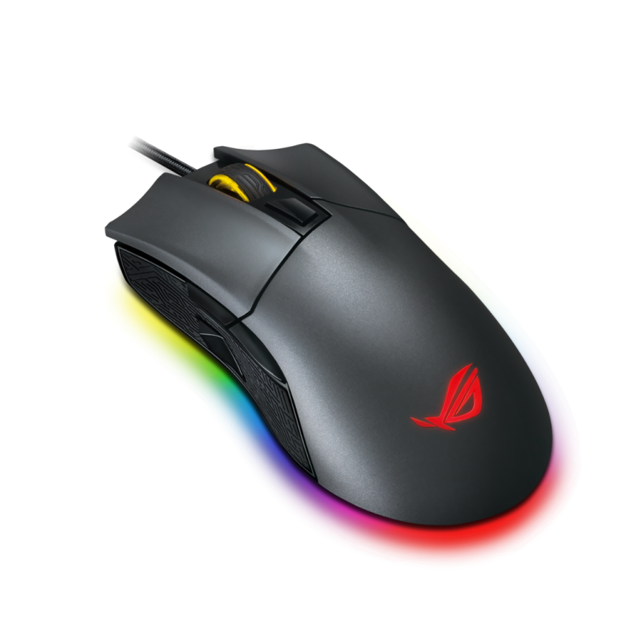 Asus ROG Gladius II Origin Gaming Mouse with RGB Lighting Black