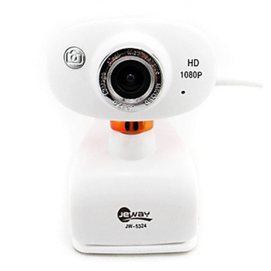 Jeway JW-5324 5.0MP 1080p HD Microphone Digital Webcam