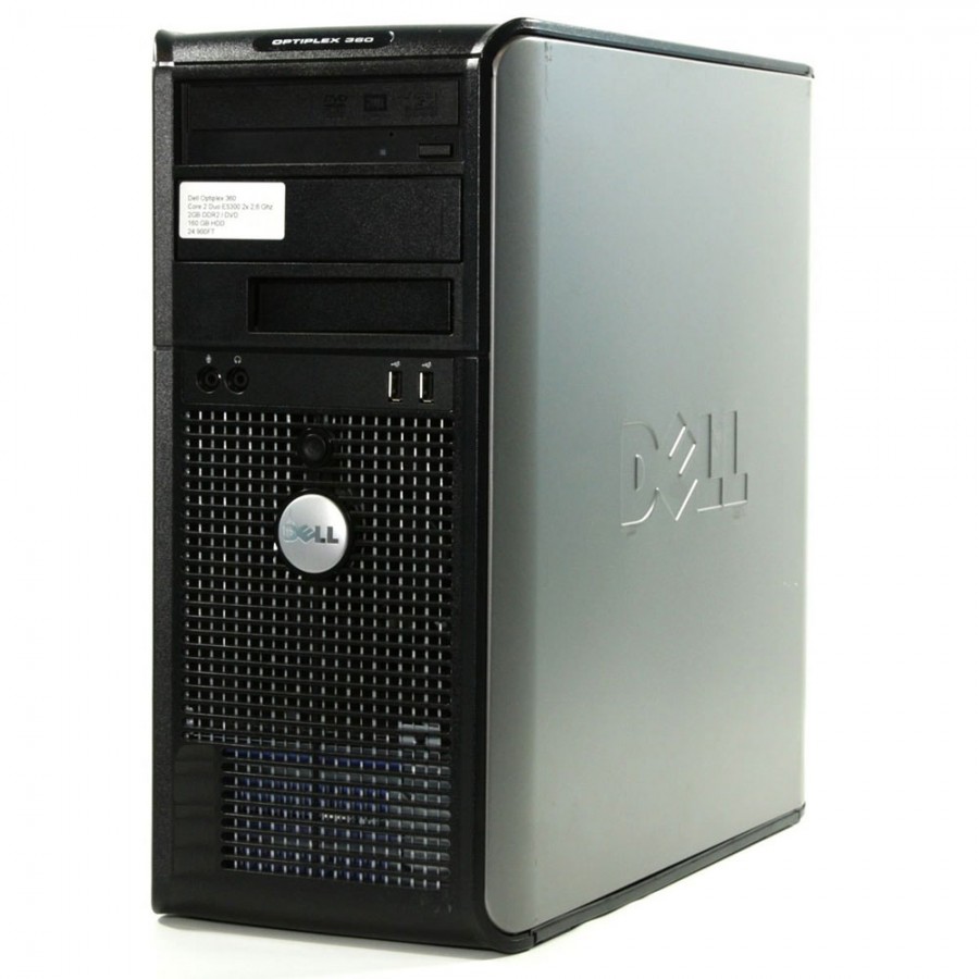 Refurbished Dell Optiplex 360/E5200/4GB RAM/250GB HDD/DVD-RW/Windows 10/B 