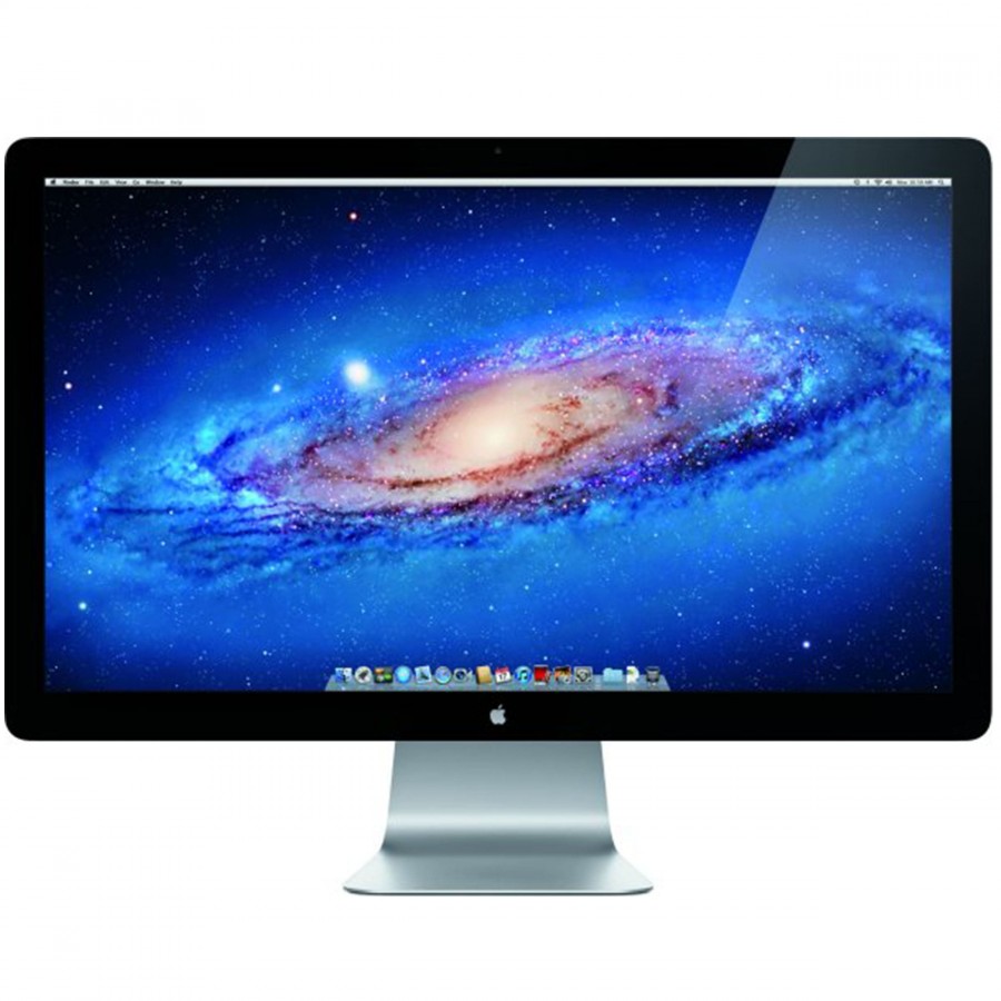 Refurbished Apple 27-inch TFT LCD Thunderbolt Display Monitor, C - Silver