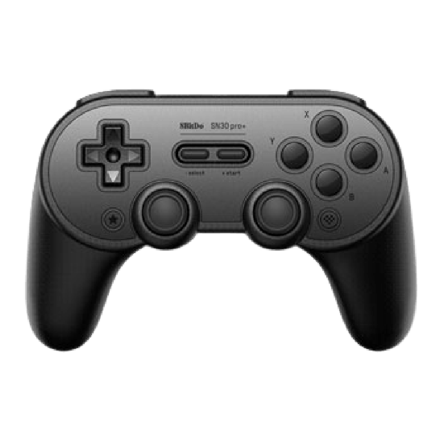 8BitDo SN30 Pro+ Black Edition USB-C/Bluetooth Gamepad