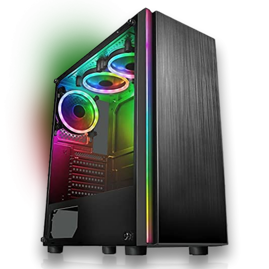 Intel Core i3-8100/8GB RAM/1TB HDD/120GB SSD/GTX 1650 4GB/Gaming Pc