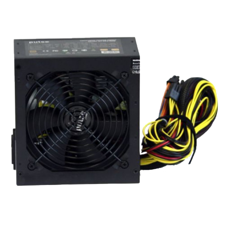 Pulse Power Plus 500W PSU, ATX 12V, 80PLUS Bronze & ErP, 4 x SATA, PCIe, Fluid Dynamic Fan