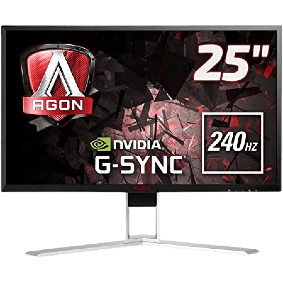 Brand New AOC AG251FG 24.5-inch Widescreen TN LED Monitor- Black/Red (1920x1080/1ms/HDMI/DP/USB)