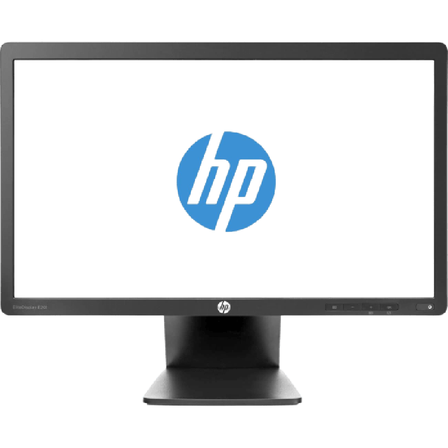 Refurbished HP EliteDisplay E201/20-inch/1600 X 900/ Widescreen/ Black/ VGA,DP,DVI/16:9/A