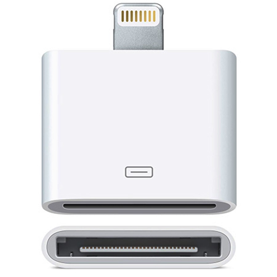 Refurbished Apple (MD823ZM) 30-Pins Lightning Adapter - White