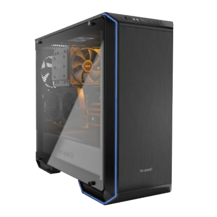 Be Quiet! Dark Base 700 RGB LED Gaming Case with Window, E-ATX, 2 x SilentWings Fans, Switchable LED Colours