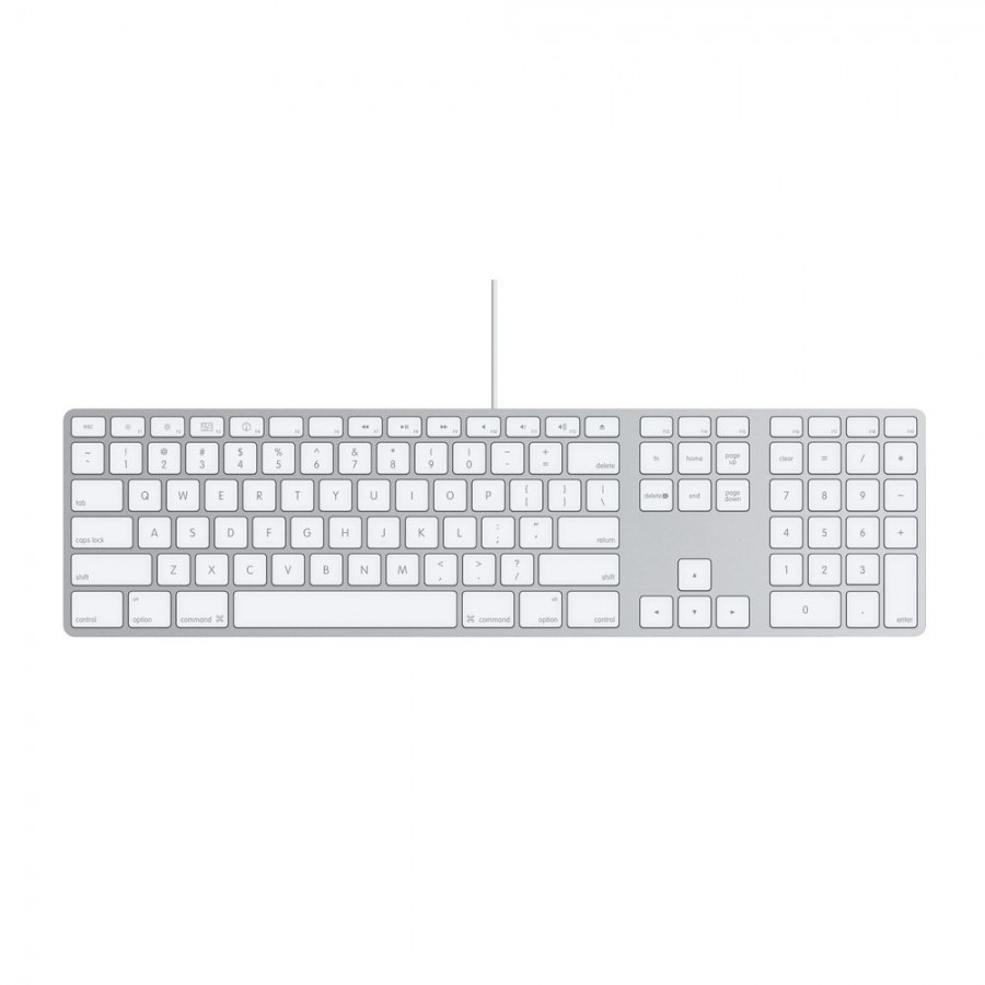 Refurbished Apple Wired Keyboard (2nd Gen A1243), A