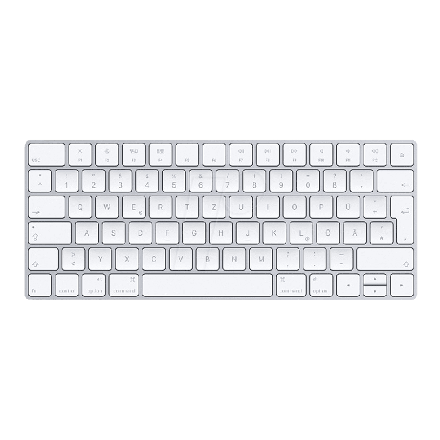 Refurbished Genuine Original Apple Wireless Magic Keyboard 2 A1644/ German QWERTY Layout