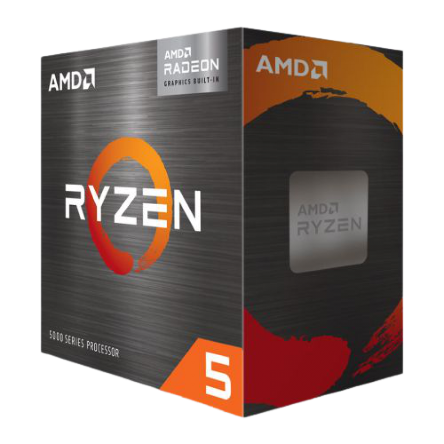 AMD Ryzen 5 5600G CPU with Wraith Stealth Cooler/AM4/3.9GHz (4.4 Turbo)/6-Core/65W/19MB Cache/5th Gen/Radeon Graphics