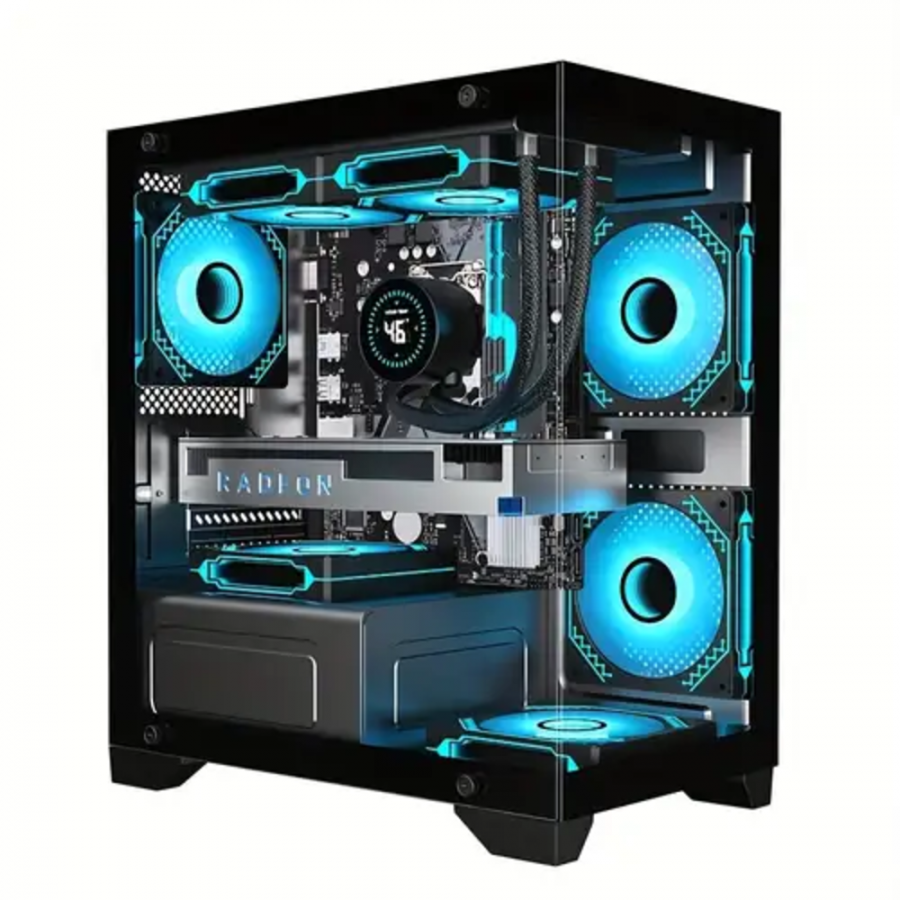XYRAMAX AMD Ryzen 5 7600X/ 16GB RAM/ 1TB HDD/ 256GB SSD/ RTX 3050 6GB/ Windows 11 Pro