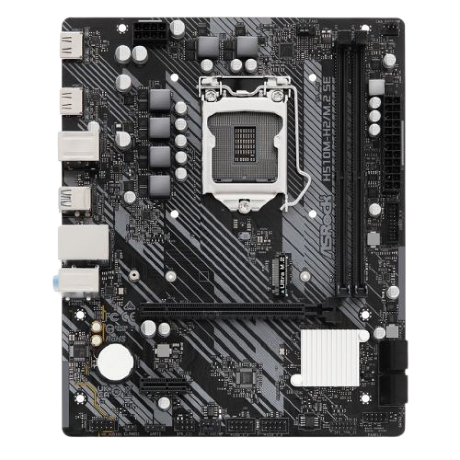 Asrock H510M-H2/M.2 SE, Intel H510, 1200, Micro ATX, 2 DDR4, 2 HDMI, 1x M.2