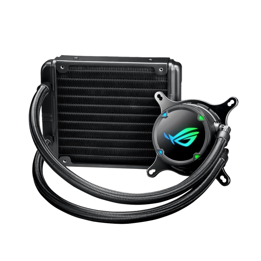 Asus ROG STRIX LC120 120mm Liquid CPU Cooler, 1 x 12cm PWM Fan, RGB