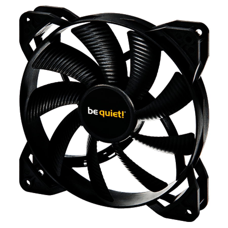 Be Quiet! BL039 Pure Wings 2 PWM Case Fan, 12CM, Rifle Bearing - Black