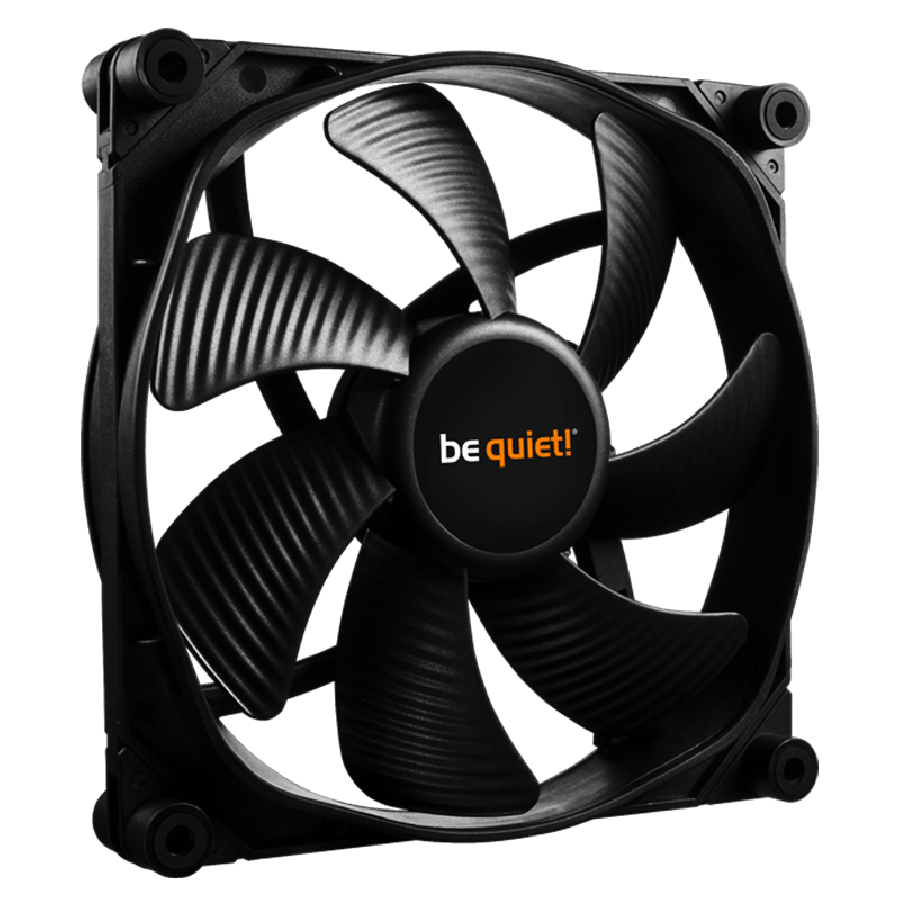 Be Quiet! (BL071) Silent Wings 3 PWM High Speed Case Fan, 14CM, Fluid Dynamic - Black