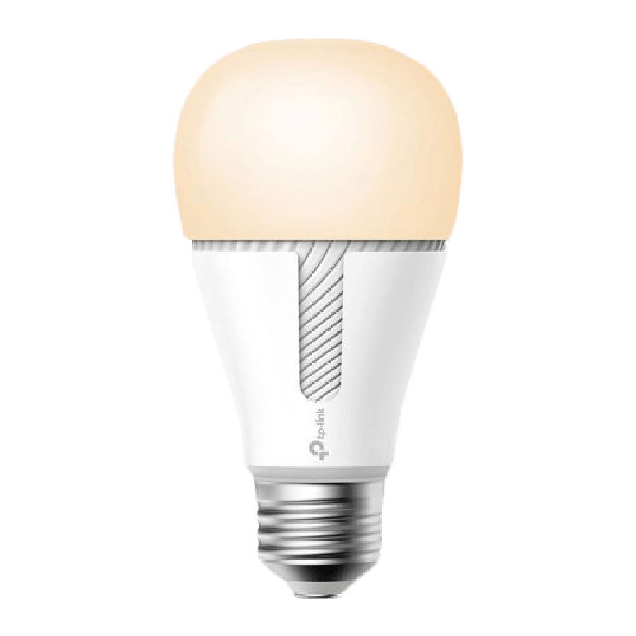 TP-Link (KL60) Kasa Wi-Fi LED Smart Light Bulb, Warm Amber, Dimmable, App/Voice Control, Screw Fitting