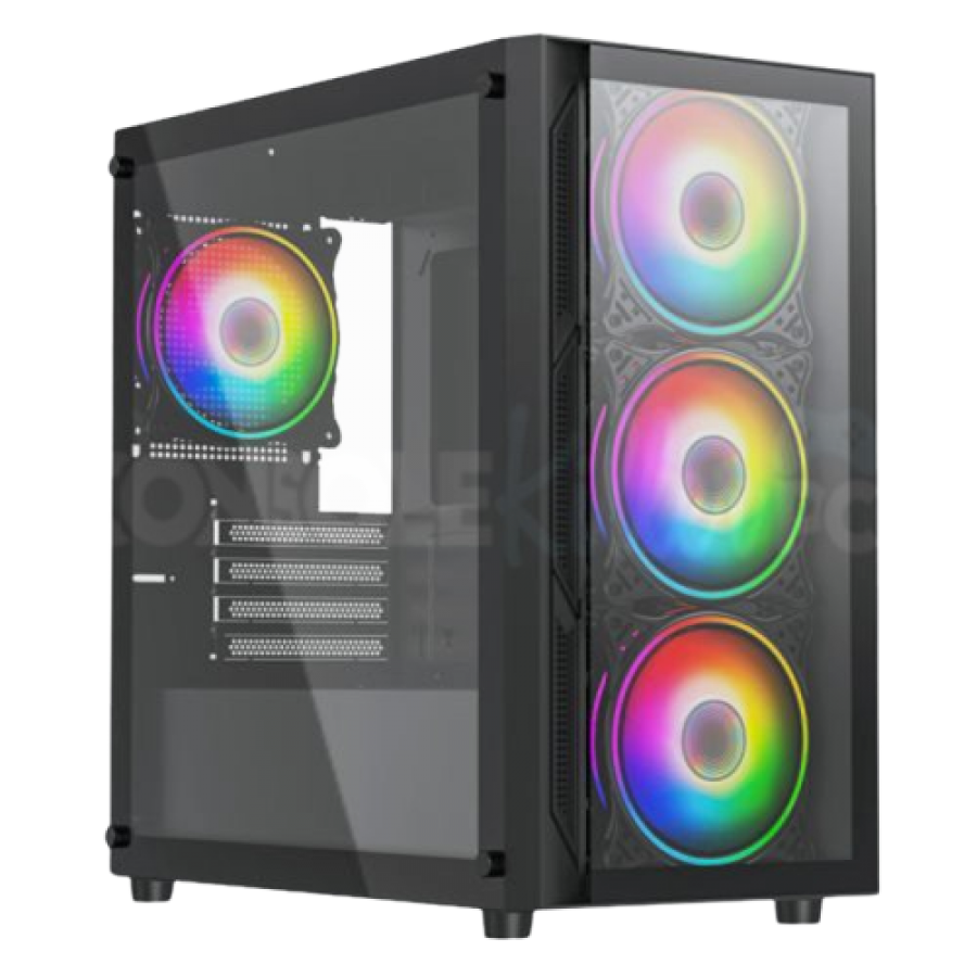 Refurbished Intel Core i7-6th Gen/ 16GB RAM/ 1TB HDD/ 128GB SSD/ AMD Radeon RX550 4GB/ Gaming Pc 