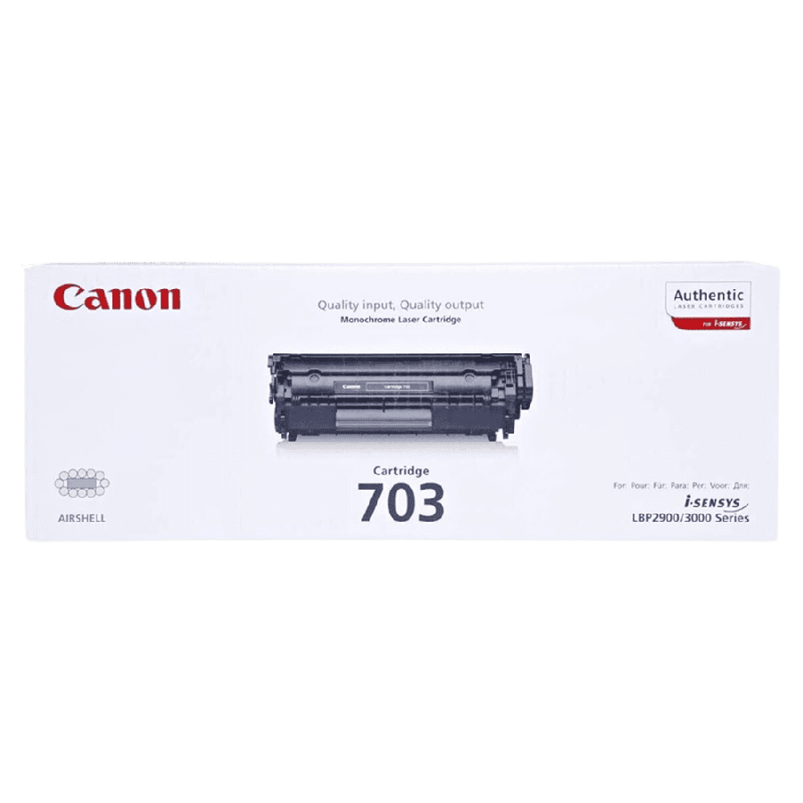 Brand New Genuine Canon 703/ Black Toner/ Cartridge For i-Sensys LBP2900/3000 Series 