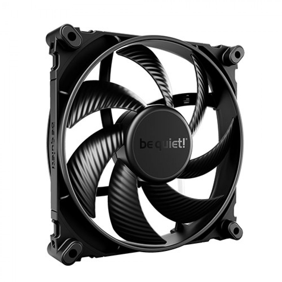 Be Quiet! (BL097) Silent Wings 4 14cm PWM High Speed Case Fan, Black