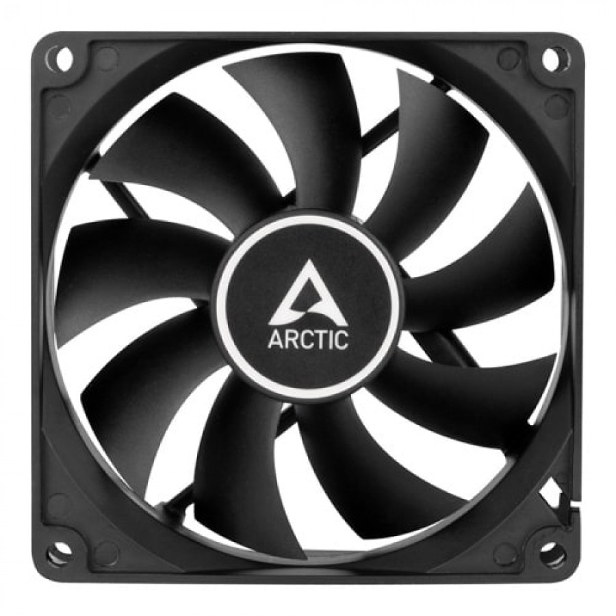 Arctic F8 8cm PWM PST Case Fan, Black, 9 Blades, Fluid Dynamic, 300-2000 RPM, 6 Year Warranty 