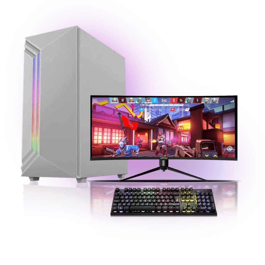 Refurb Intel i7-2nd Gen/ 16GB RAM/ 2TB HDD+240GB SSD/GTX 1660 6GB/ Full Set Gaming Pc