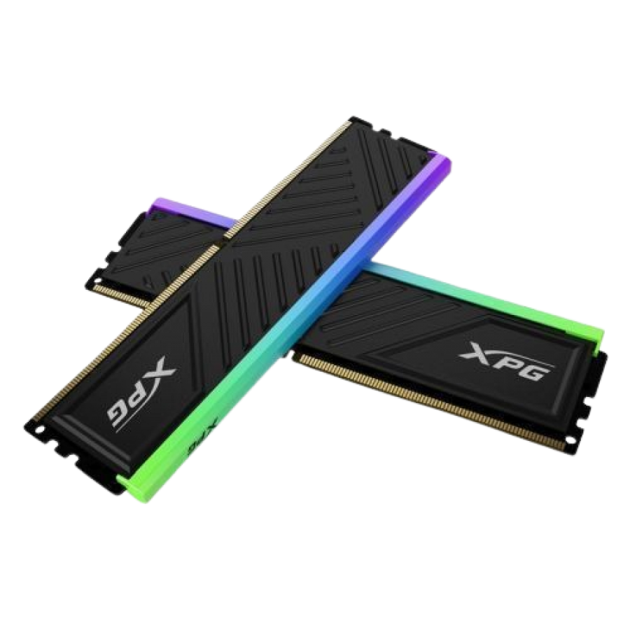ADATA XPG Spectrix D35G RGB 16GB Kit (2 x 8GB), DDR4, 3200MHz (PC4-25600), CL16, XMP 2.0, DIMM Memory, Black