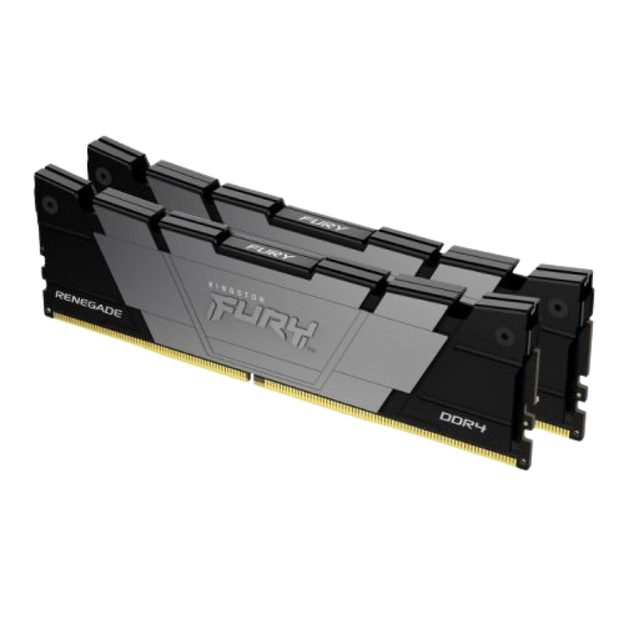 Kingston Fury Renegade 32GB Kit (2 x 16GB), DDR4, 3600MHz (PC4-28800), CL16, XMP, DIMM Memory, Black/Grey