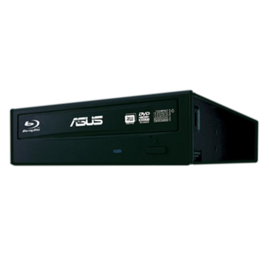 Asus (BW-16D1HT) Blu-Ray Writer, 16x, SATA, BDXL & M-Disc Support, Cyberlink Power2Go 8 - Black