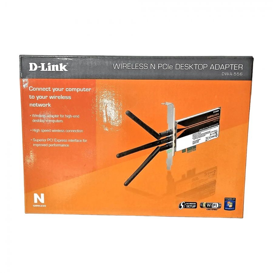 Brand New D-Link Wireless N PCle Adapter/ DWA-556