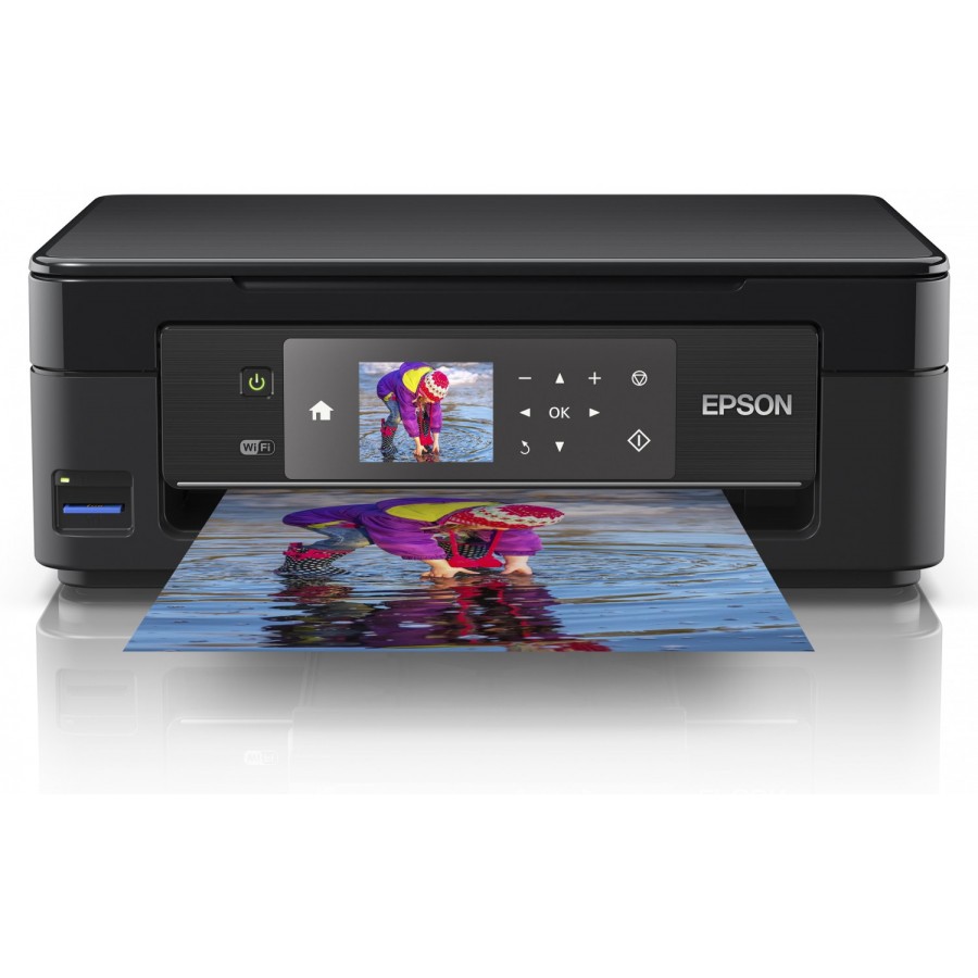 Epson XP-452 Expression Home Wireless Small-In-One Colour Inkjet Printer, Wi-Fi Direct, LCD Screen
