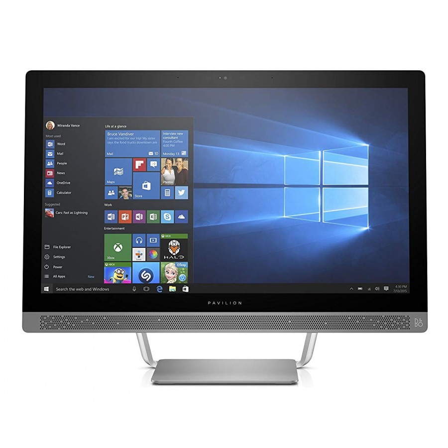 Refurbished HP 24-B209/A9-9410/8GB RAM/2TB HDD/DVD-RW/24"/Windows 10/C