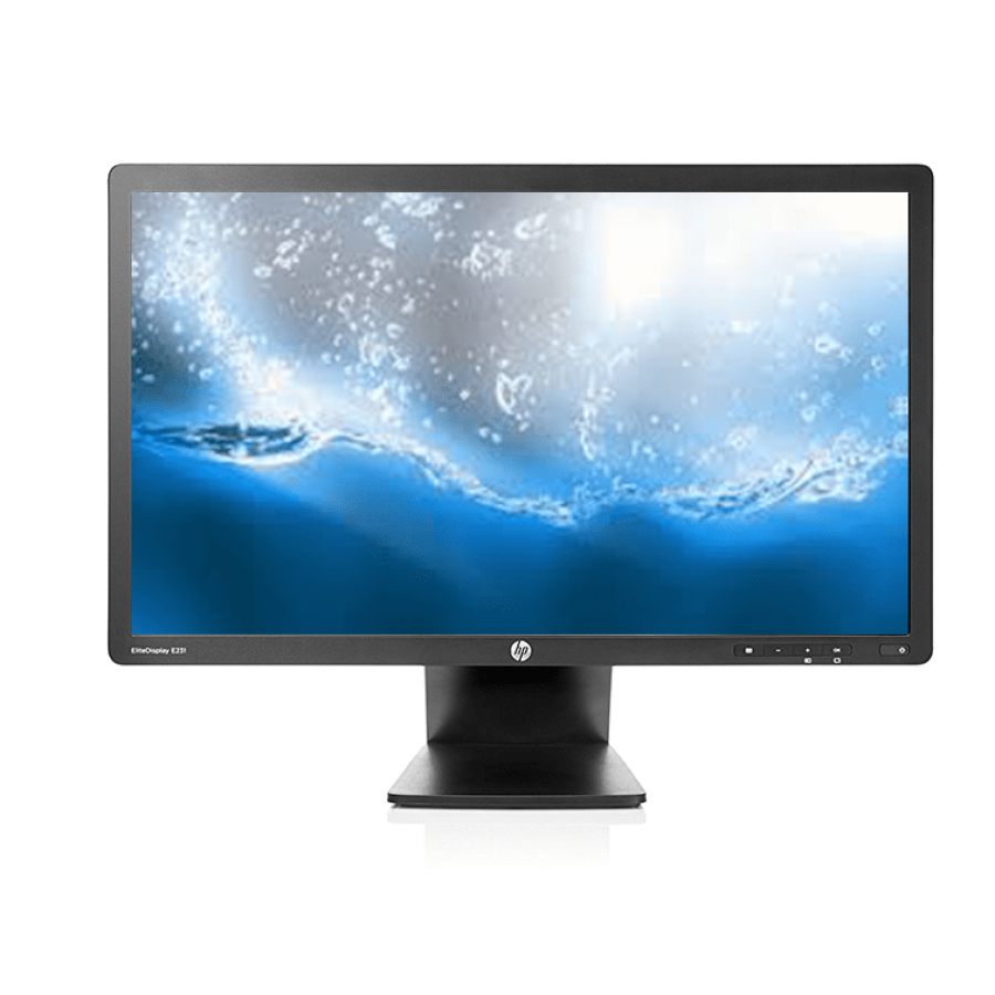 Refurbished HP EliteDisplay E231 23-inch LED Backlit Monitor, B