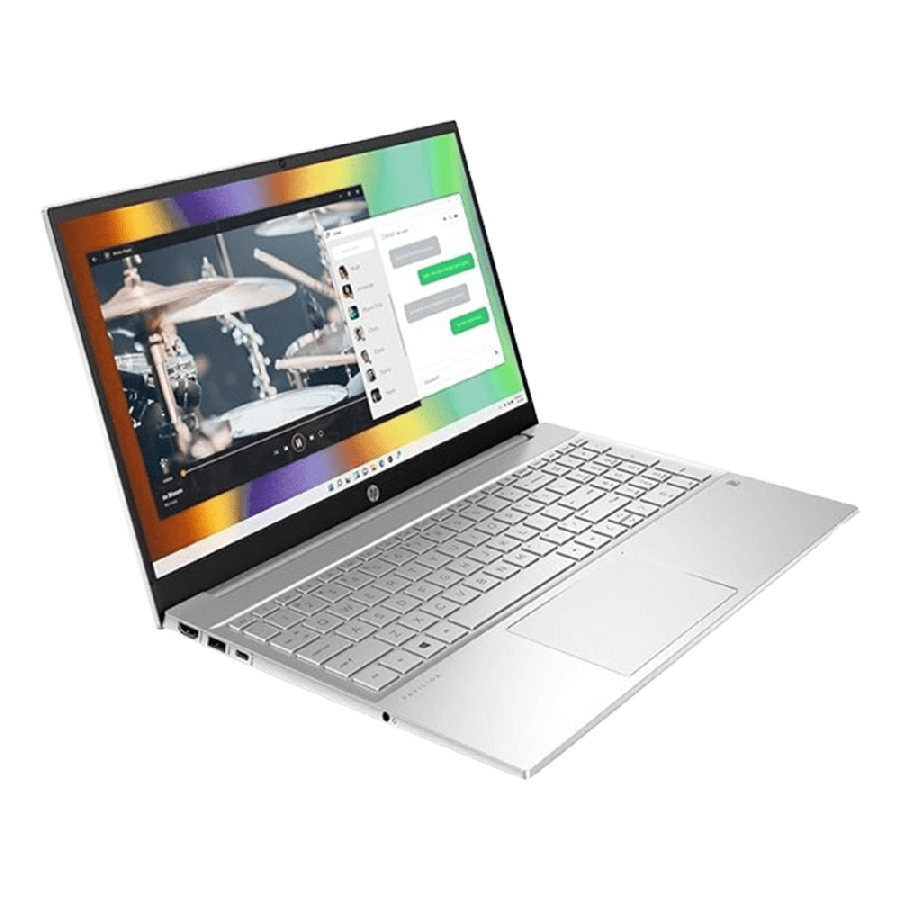 Brand New HP Pavilion Laptop PC 15-eh1024sa/ AMD Ryzen 5-5500H Procssor/ 8GB RAM/ 512GB SSD/ AMD Radeon GPU/ 15.6 inch Full HD/ 16:9 Touchscreen Display Windows 11 Home/ Natural Silver