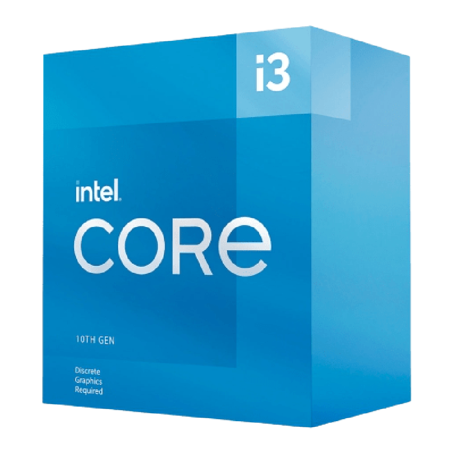 Intel Core I3-10105 CPU, 1200, 3.7 GHz (4.4 Turbo), Quad Core, 65W, 14nm, 6MB Cache, Comet Lake Refresh