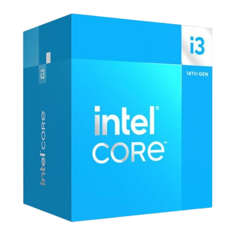 Intel Core i3-14100 CPU, 1700, Up to 4.7GHz, Quad Core, 60W (110W Turbo), 10nm, 12MB Cache, Raptor Lake Refresh