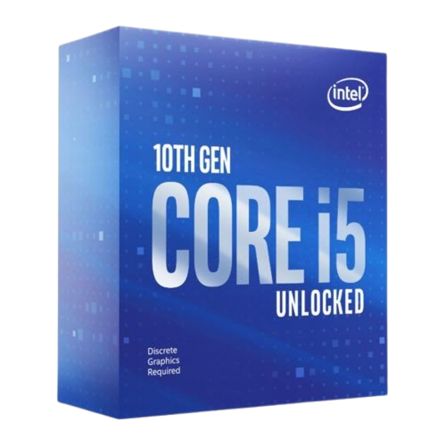Intel Core I5-10600KF CPU, 1200, 4.1 GHz (4.8 Turbo), 6-Core, 125W, 14nm, 12MB Cache, Overclockable, No Graphics, Comet Lake