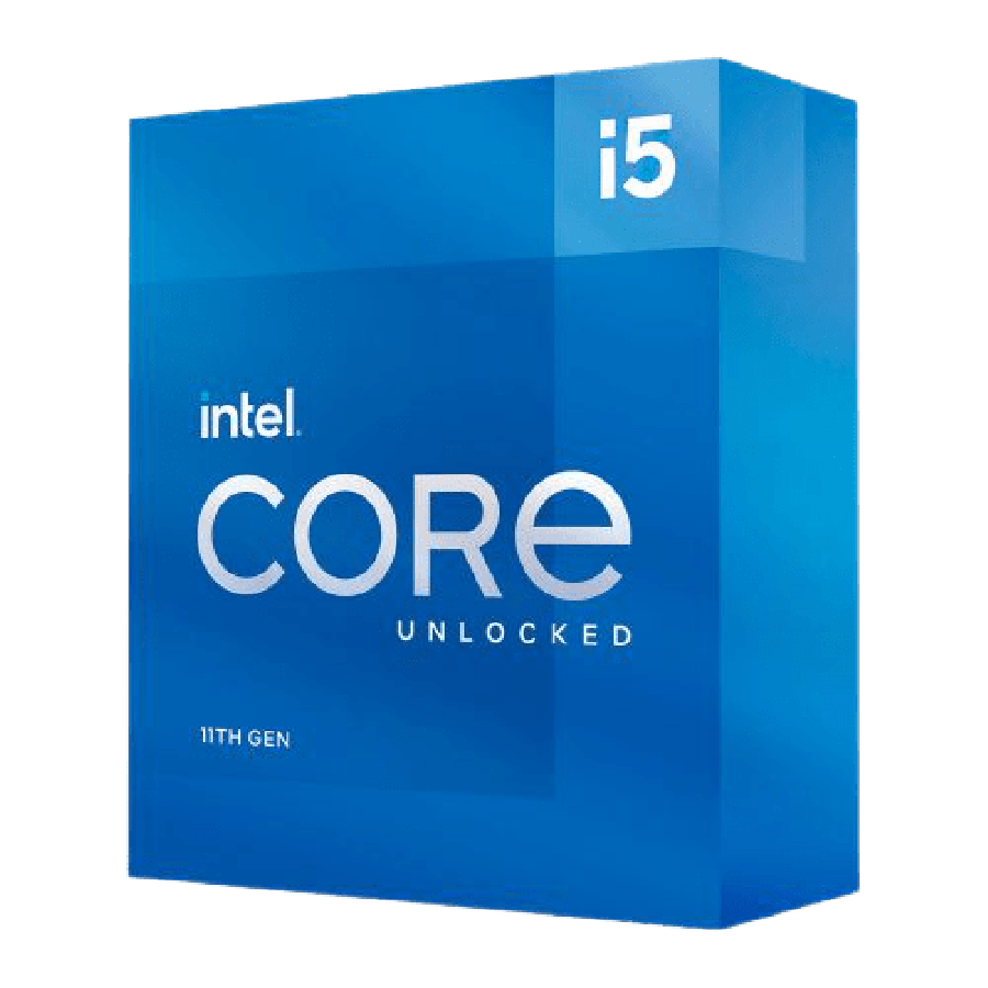 Intel Core i5-11600K CPU, 1200, 3.9 GHz (4.9 Turbo), 6-Core, 125W, 14nm, 12MB Cache, Overclockable, Rocket Lake, NO HEATSINK/FAN