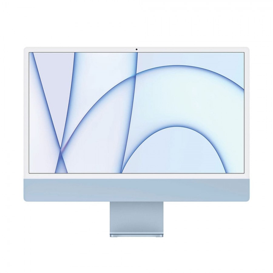 Refurbished Apple iMac 21,1/M1/8-Core CPU 8-Core GPU/8GB RAM/256GB SSD/24-inch 4.5K RD/Blue/C (Early - 2021)