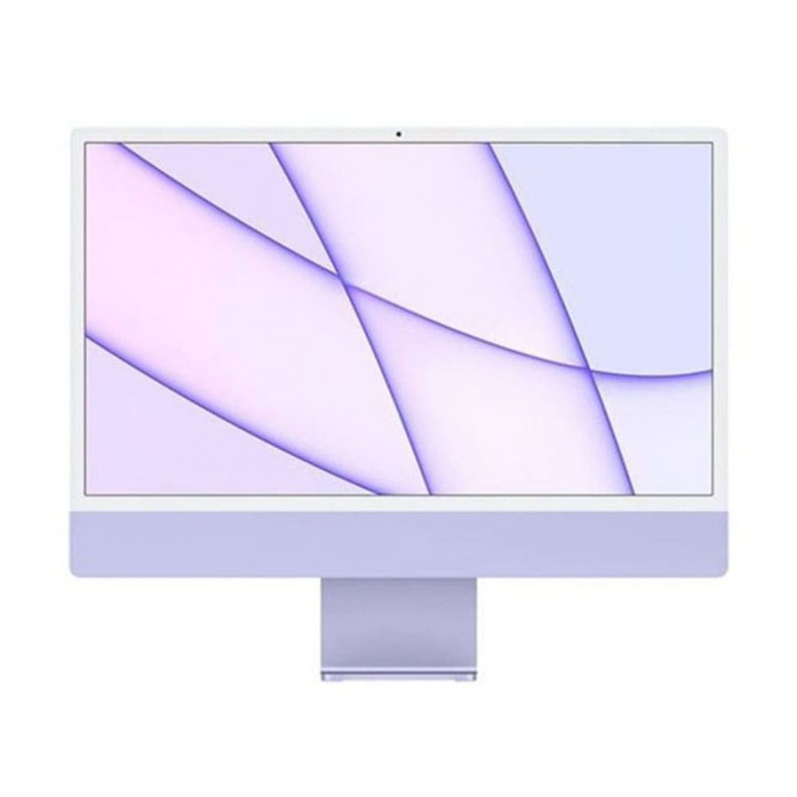 Refurbished Apple iMac 21,1/M1/8-Core CPU 8-Core GPU/8GB RAM/256GB SSD/24-inch 4.5K RD/Purple/C (Early - 2021)