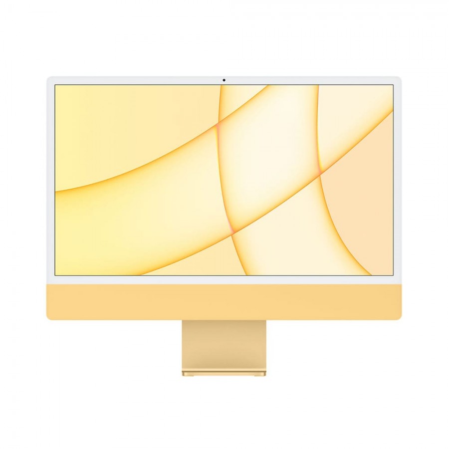 Refurbished Apple iMac 21,1/M1/8-Core CPU 8-Core GPU/8GB RAM/256GB SSD/24-inch 4.5K RD/Yellow/A (Early - 2021)