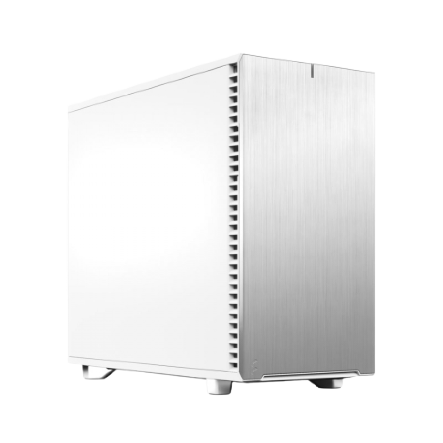 Fractal Design Define 7 (White Solid) Gaming Case, E-ATX, Multibracket, 3 Fans, Fan Hub, Silence-optimized, USB-C