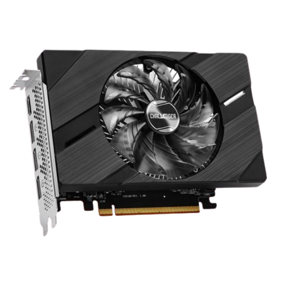 Asrock Intel Arc A380 Challenger ITX 6GB OC, 6GB DDR6, PCIe4, HDMI, 3 DP, 2250MHz Clock, 0dB Cooling, Compact Design