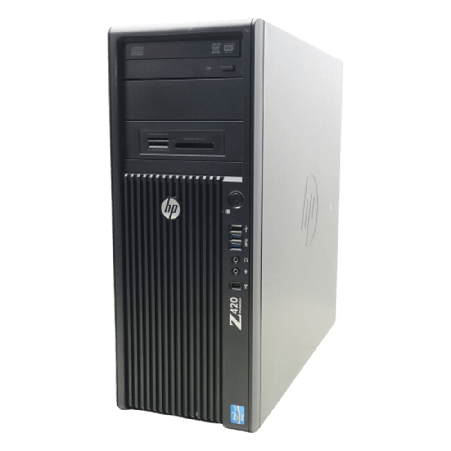 Refurbished HP Z420 Workstation/ Intel(R)/ Xeon(R)/ CPU E5-1620 0 @ 3.60GHz/ 32GB RAM/ 512GB SSD/ Quadro