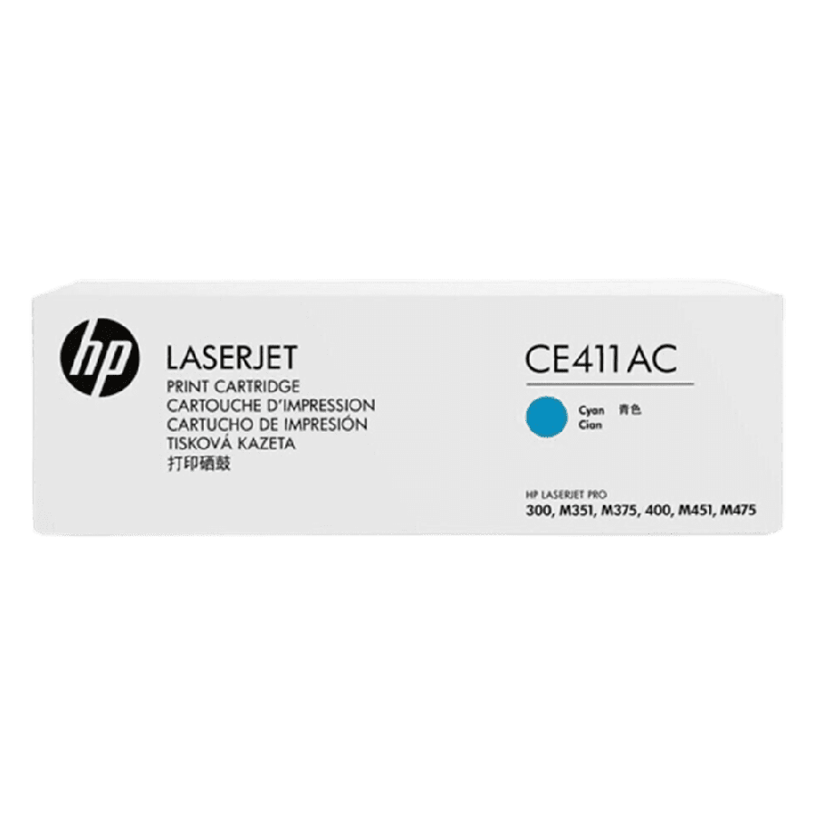 Brand New HP CE411A 305A/ Original LaserJet Toner Cartridge/ Cyan/ Single Pack