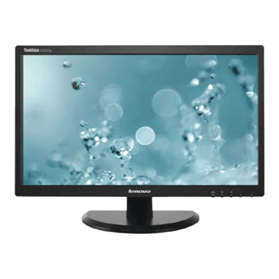 Refurbished Lenovo ThinkVision E2223s/ 22" Widescreen Full HD/ 1080p/ LED/ LCD/ Computer/ Grade A