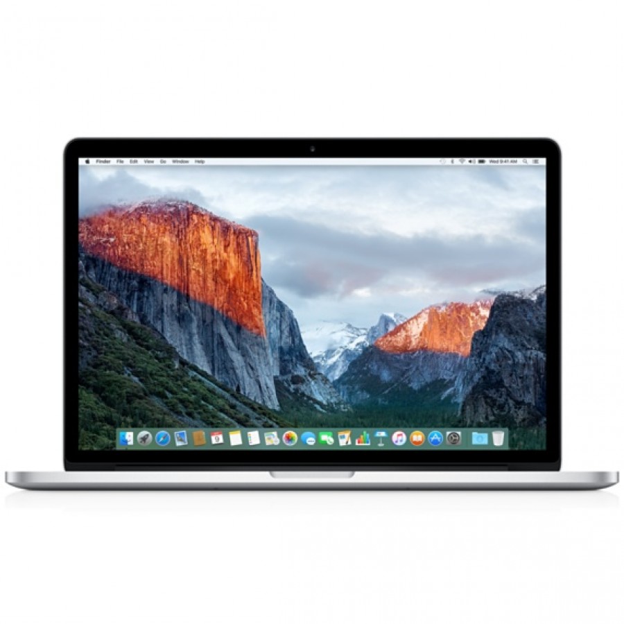 Refurbished Apple Macbook Pro 11,4/i7-4770HQ/16GB RAM/256GB SSD/15" RD/C (Mid 2015) Silver