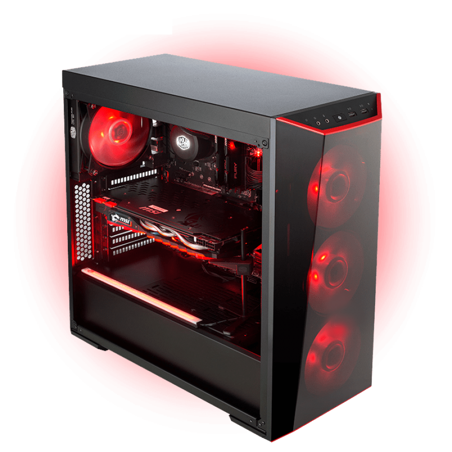 AMD Ryzen 5 1600/8GB RAM/2TB HDD/240GB SSD/GTX 1080 8GB/Gaming Pc