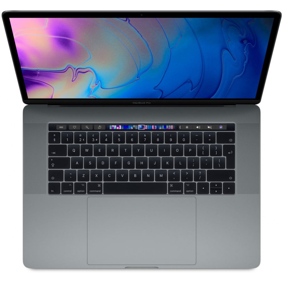 Refurbished Apple MacBook Pro 15,1/i7-8750H/16GB RAM/256GB SSD/Touch Bar/555x/15" RD/A (Mid-2018) Space Grey 